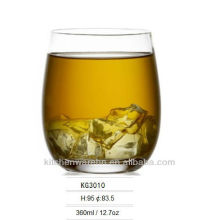KG3010 high quality crystal glass cup with logo